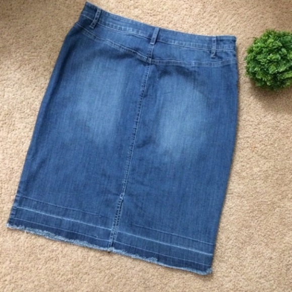 CJ Banks Dresses & Skirts - Jean Skirt
